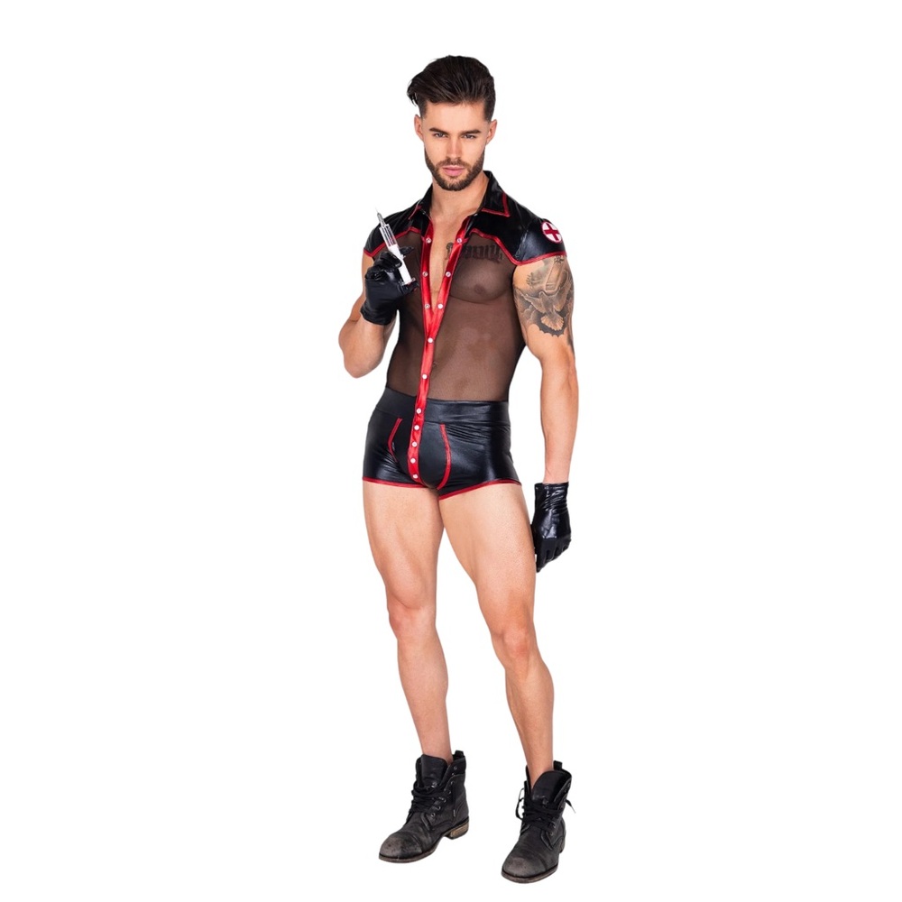 Roma 5060 1pc Pandemic Hunk Costume
